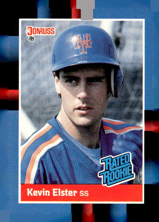 1988 Donruss Kevin Elster Rated Rookie baseball card 37b Kevin Elster product image