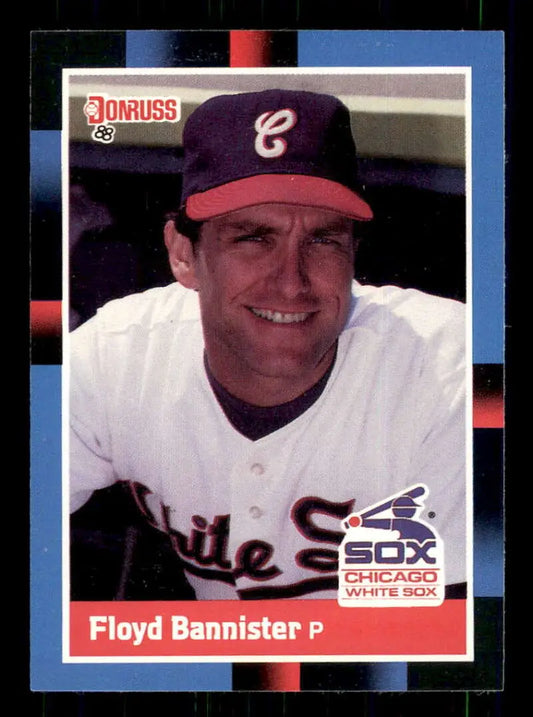 1988 Donruss #383 Floyd Bannister NM-MT Chicago White Sox Baseball Card - Baseball Card Single