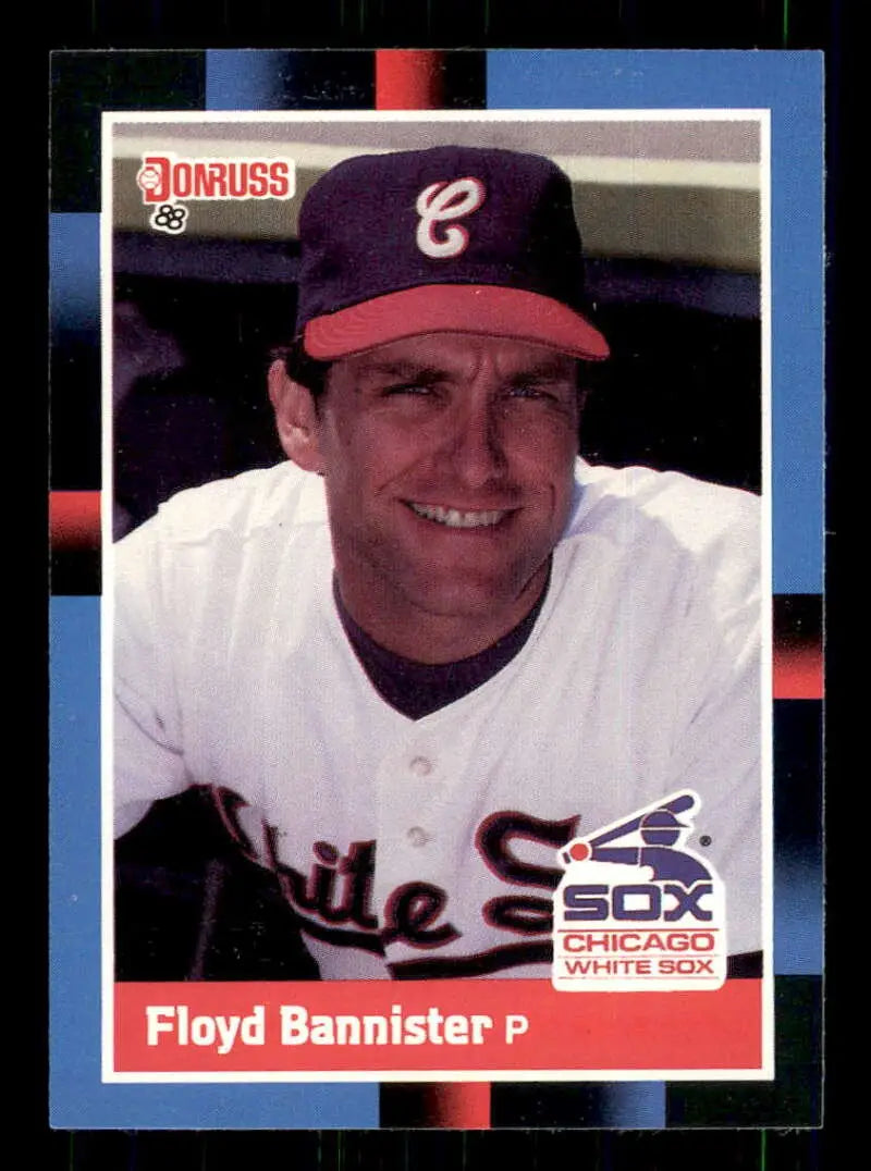 1988 Donruss #383 Floyd Bannister NM-MT Chicago White Sox Baseball Card - Baseball Card Single