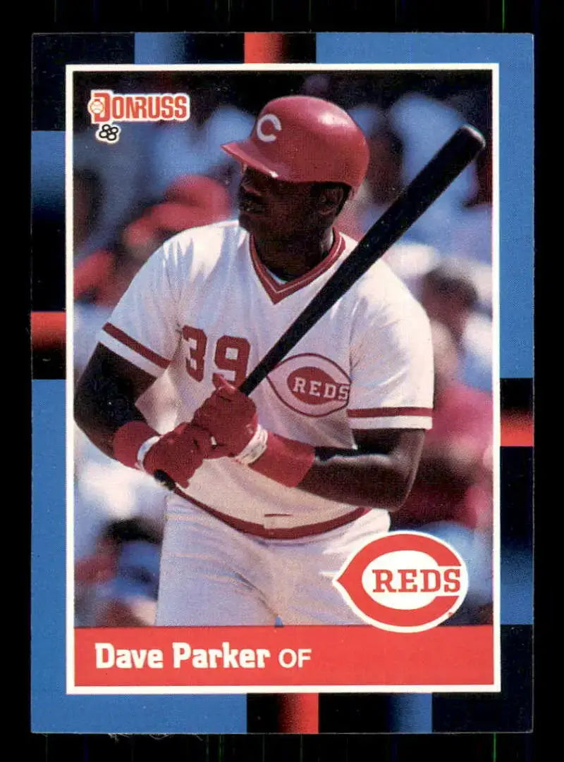 1988 Donruss #388 Dave Parker NM Near Mint Reds - Baseball Card Single