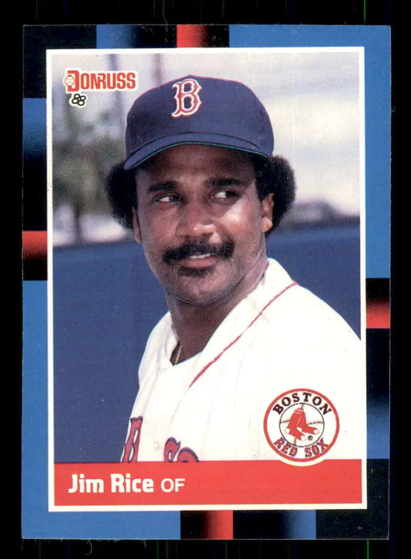 1988 Donruss #399 Jim Rice NM-MT Boston Red Sox Baseball Card - Baseball Card Single