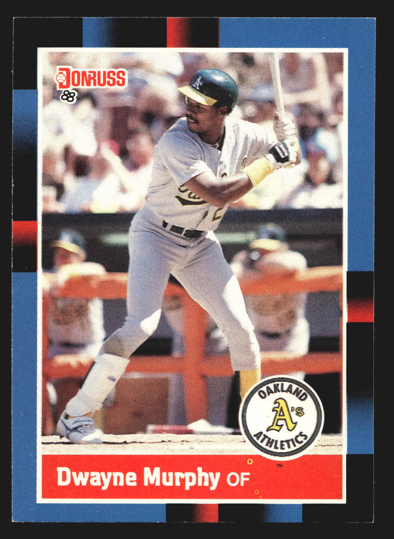 1988 Donruss #405 Dwayne Murphy Oakland Athletics - Baseball Card Single