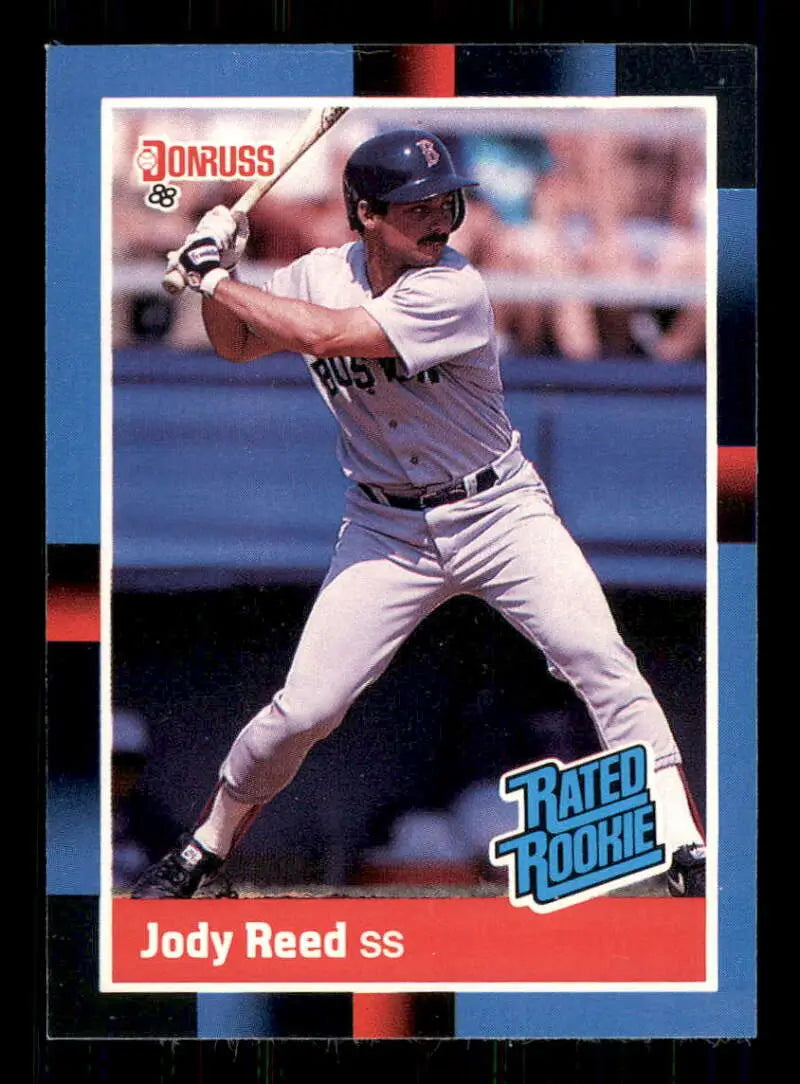 1988 Donruss #41 Jody Reed NM-MT RC Rookie Boston Red Sox Baseball Card - Baseball Card Single