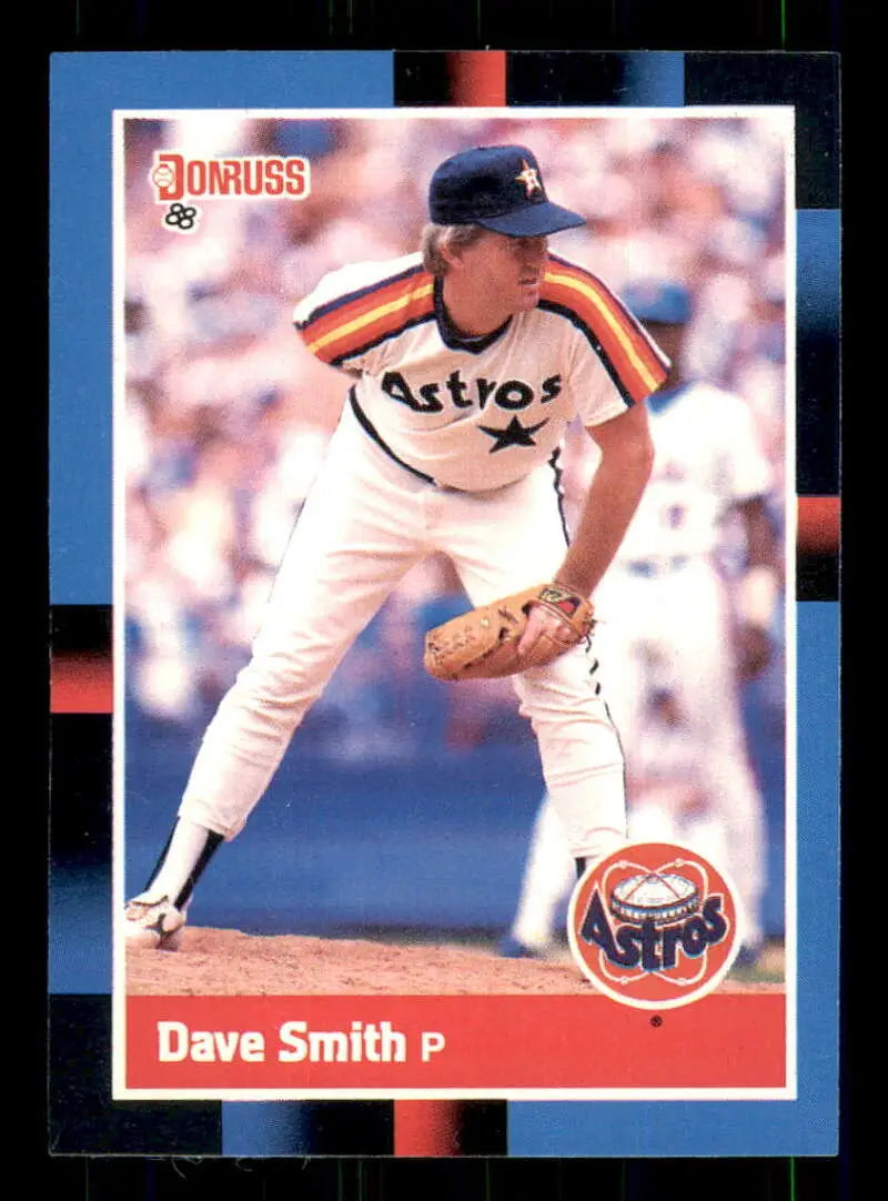 1988 Donruss #410 Dave Smith NM-MT Houston Astros Baseball Card - Baseball Card Single