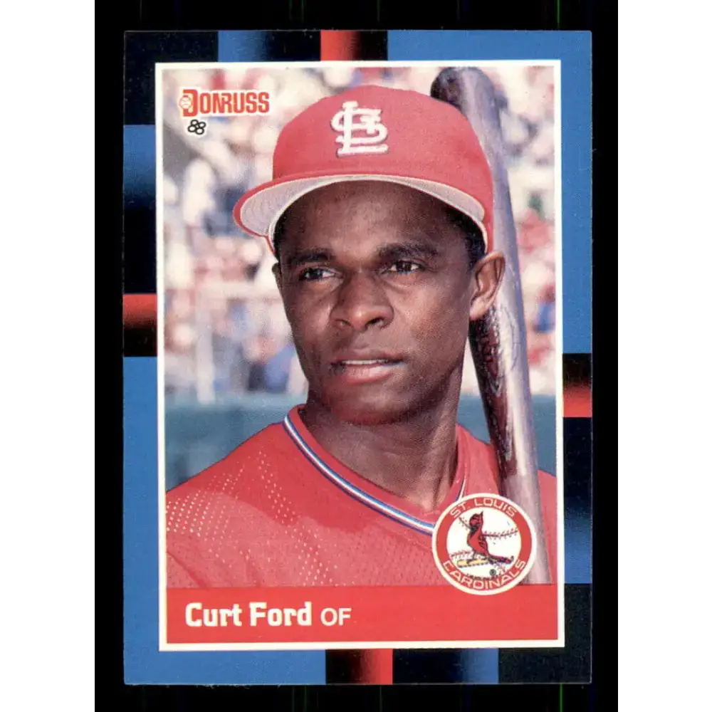 1988 Donruss #417 Curt Ford EX St. Louis Cardinals Baseball Card
