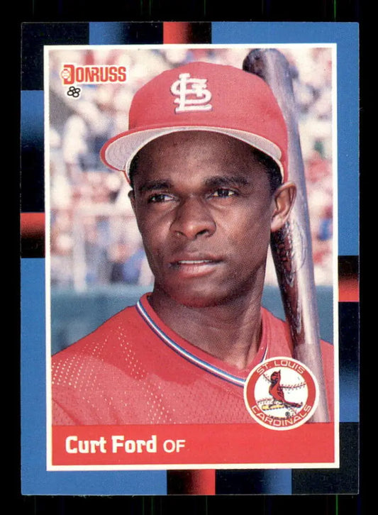 1988 Donruss #417 Curt Ford NM-MT St. Louis Cardinals Baseball Card - Baseball Card Single