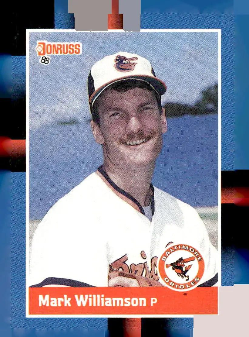 Vintage 1988 Donruss #418b Mark Williamson Baltimore Orioles baseball card