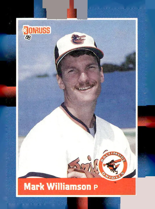 Vintage 1988 Donruss #418b Mark Williamson Baltimore Orioles baseball card