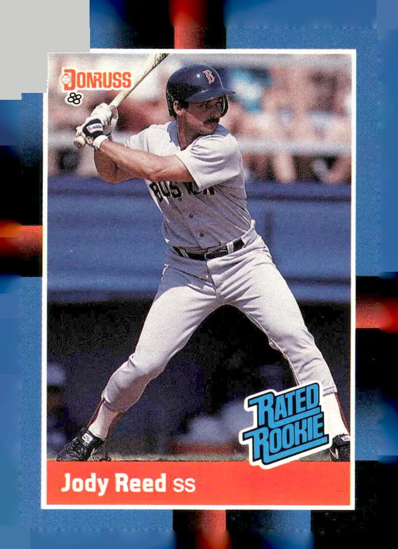 1988 Donruss Jody Reed Rated Rookie baseball card 41c Jody Reed shortstop collectible