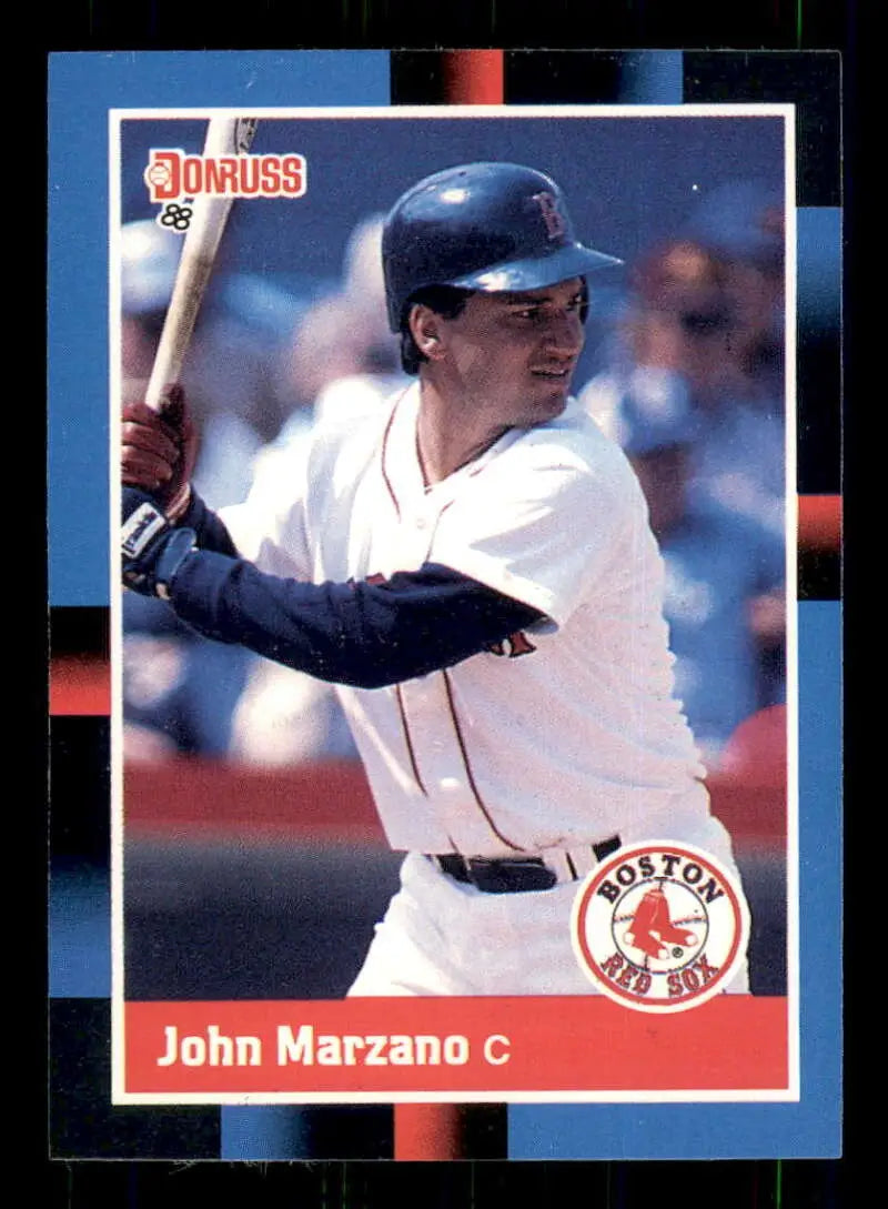 1988 Donruss #421 John Marzano NM-MT Boston Red Sox Baseball Card - Baseball Card Single
