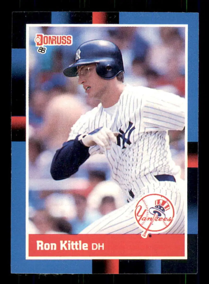 1988 Donruss #422 Ron Kittle NM-MT New York Yankees Baseball Card - Baseball Card Single