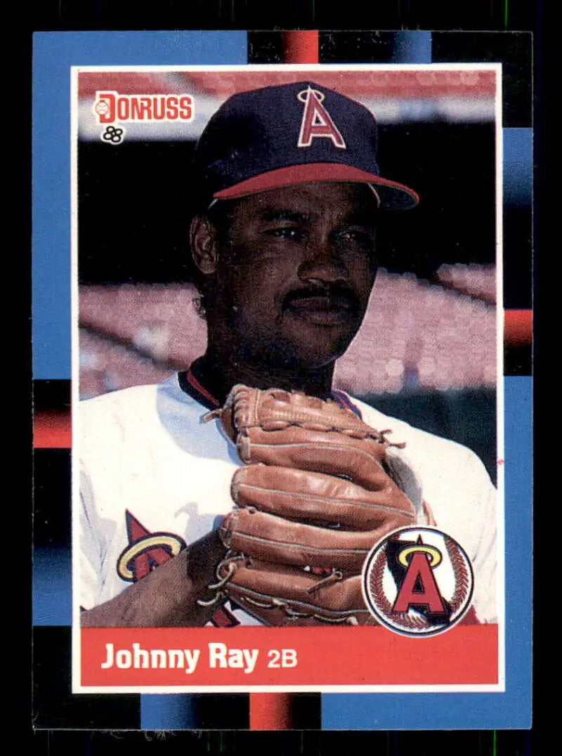 1988 Donruss #428 Johnny Ray NM-MT California Angels Baseball Card - Baseball Card Single