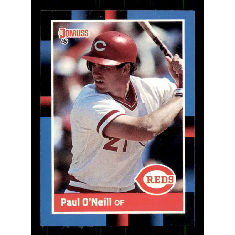 1988 Donruss #433 Paul O’Neill EX Cincinnati Reds Baseball Card - Baseball Card Single