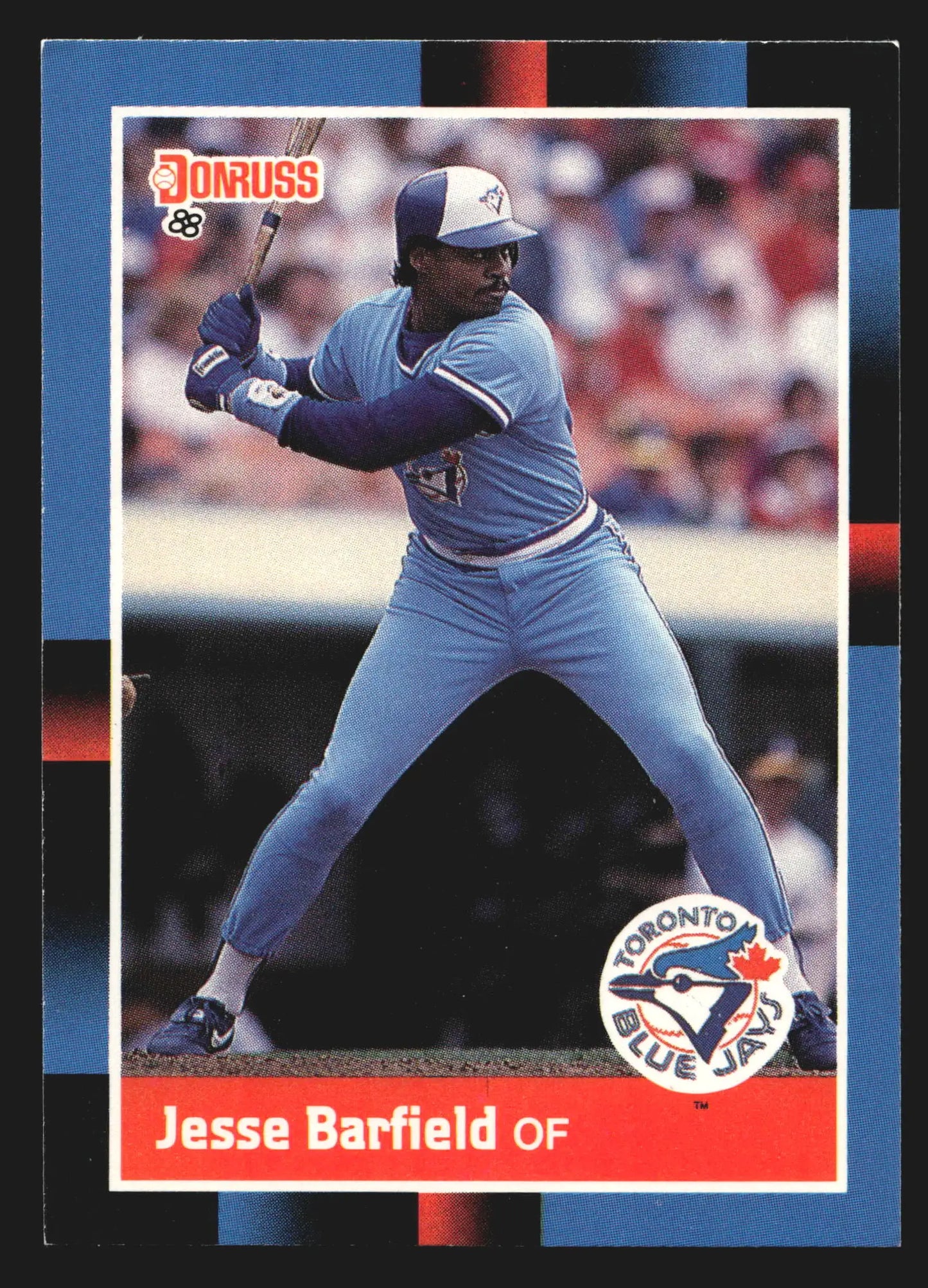 1988 Donruss #442 Jesse Barfield Toronto Blue Jays - Baseball Card Single