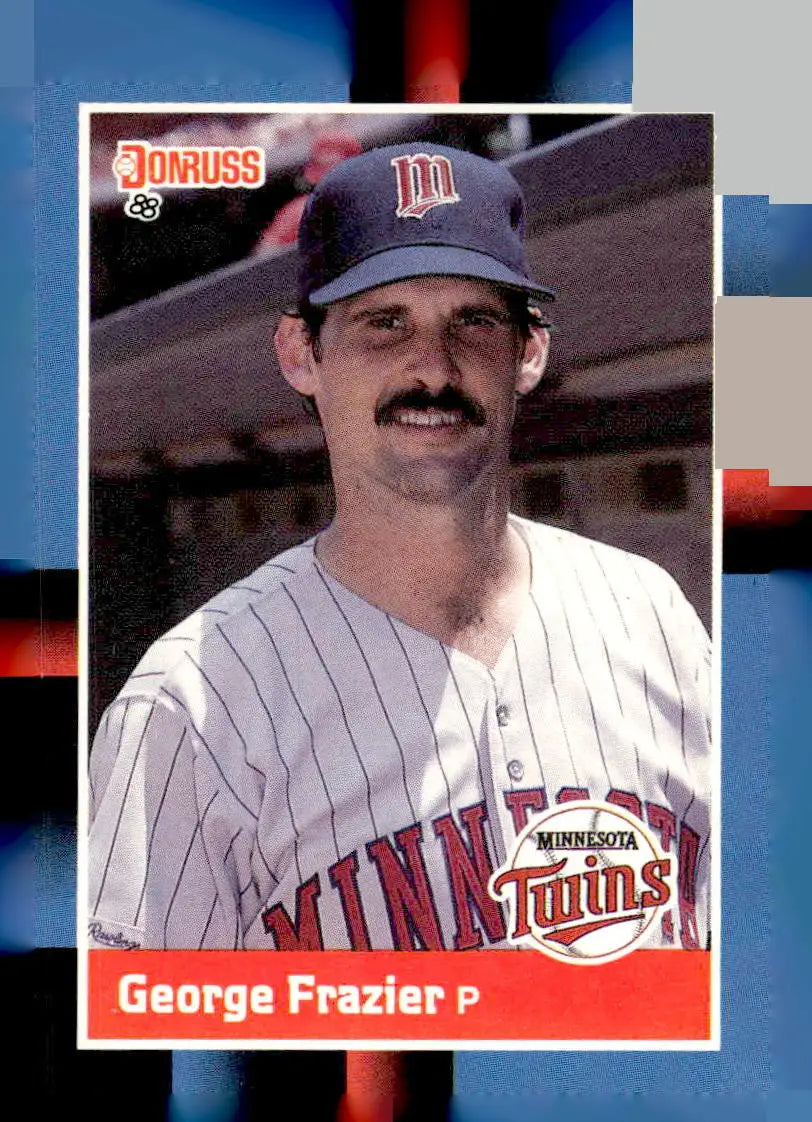 1988 Donruss 443c George Frazier baseball card front view