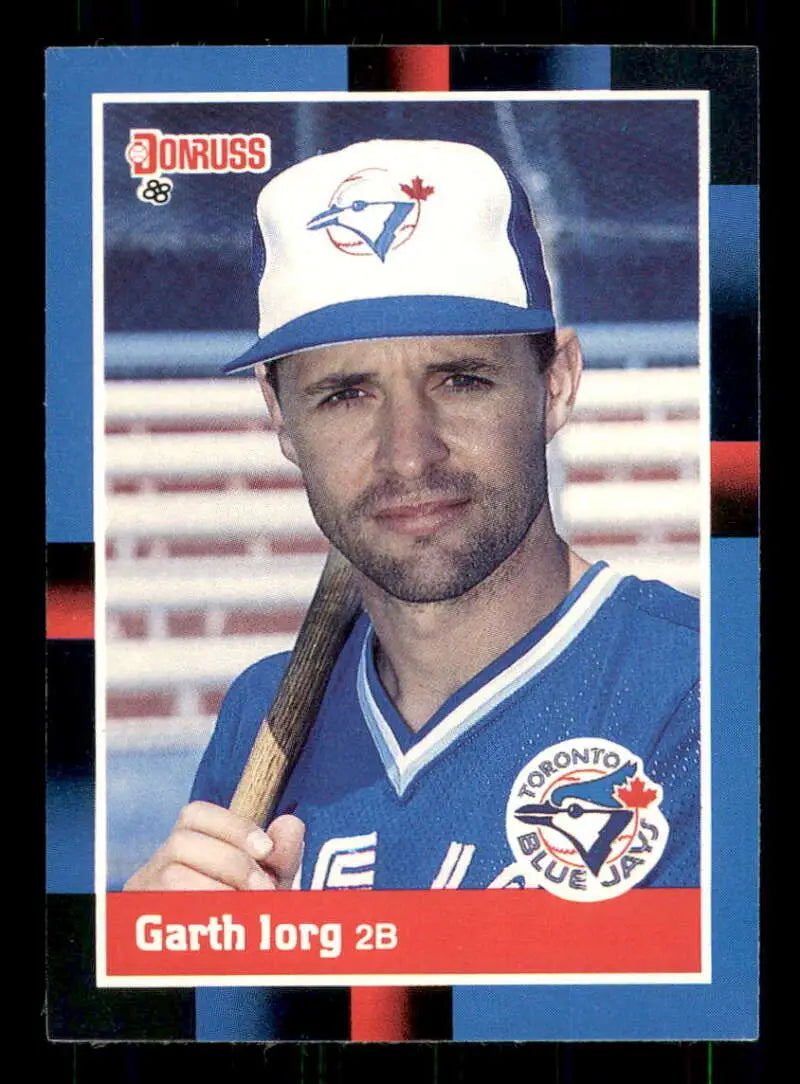 1988 Donruss #444 Garth Iorg NM-MT Toronto Blue Jays Baseball Card - Baseball Card Single