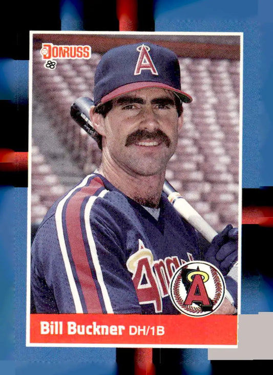 1988 Donruss Bill Buckner baseball card featuring California Angels player