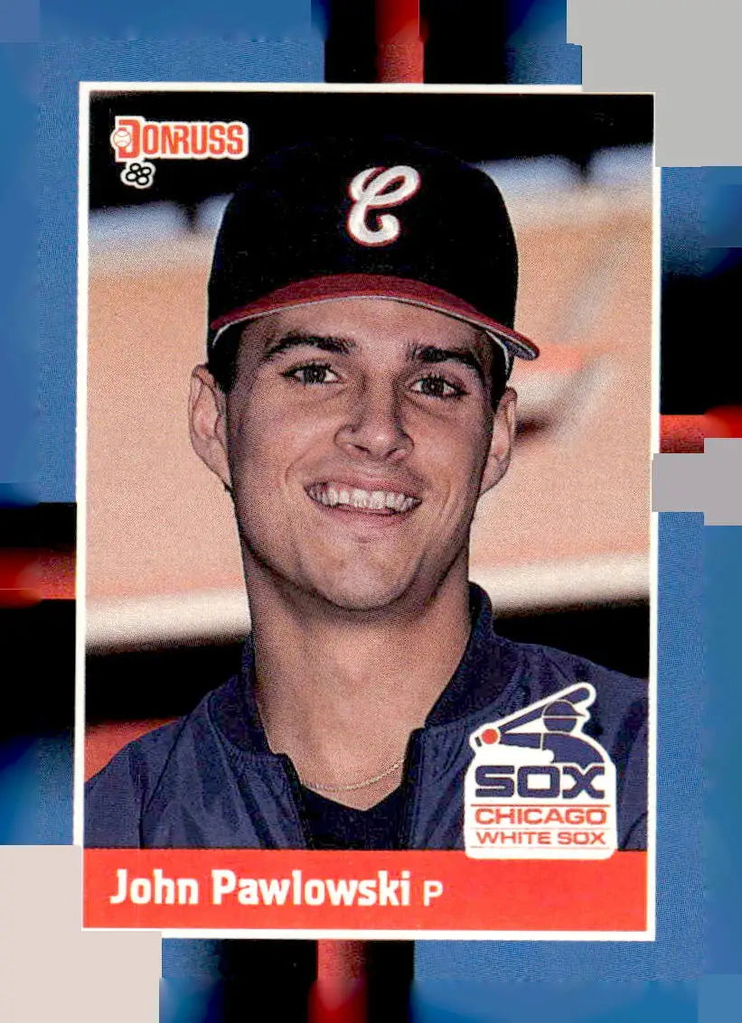1988 Donruss John Pawlowski baseball card 457b John Pawlowski collectible image