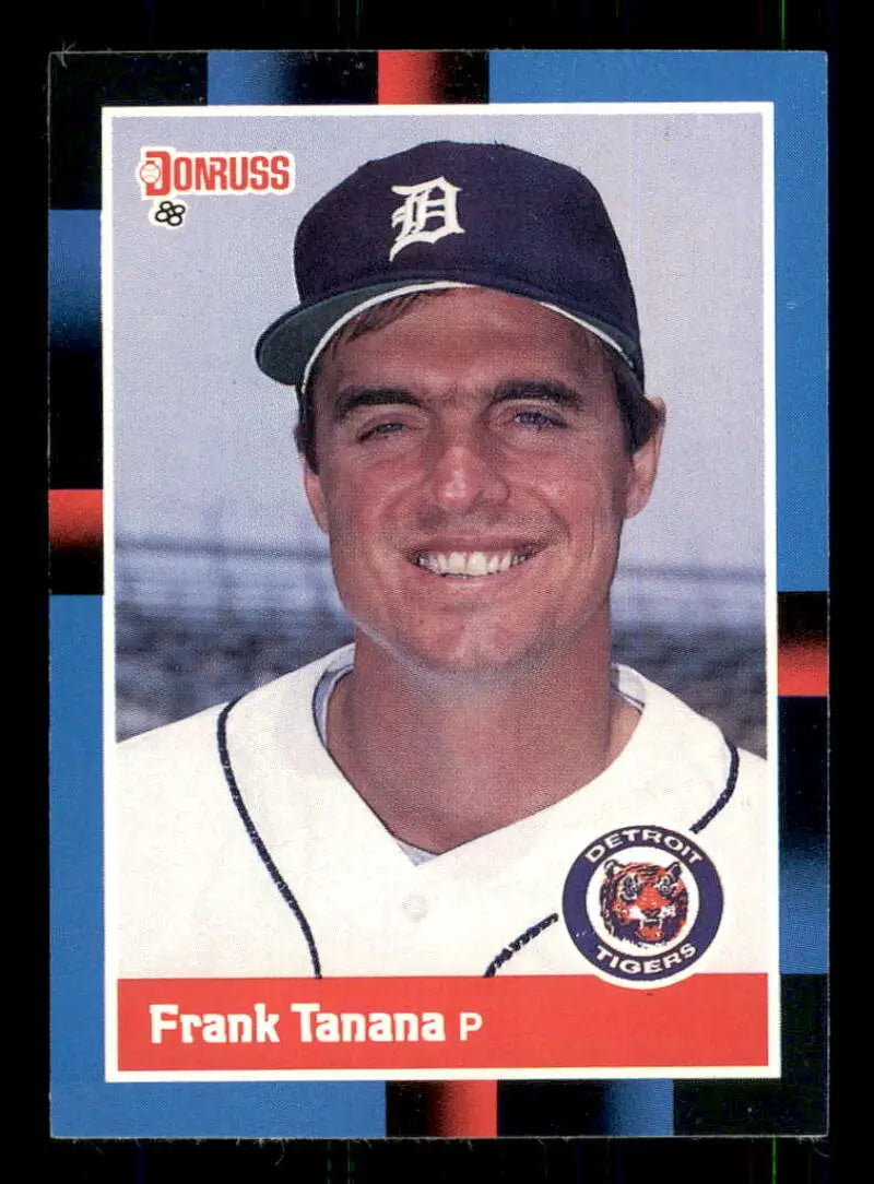 1988 Donruss #461 Frank Tanana NM-MT Detroit Tigers Baseball Card - Baseball Card Single
