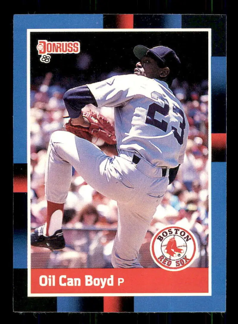 1988 Donruss #462 Oil Can Boyd NM-MT Boston Red Sox Baseball Card - Baseball Card Single