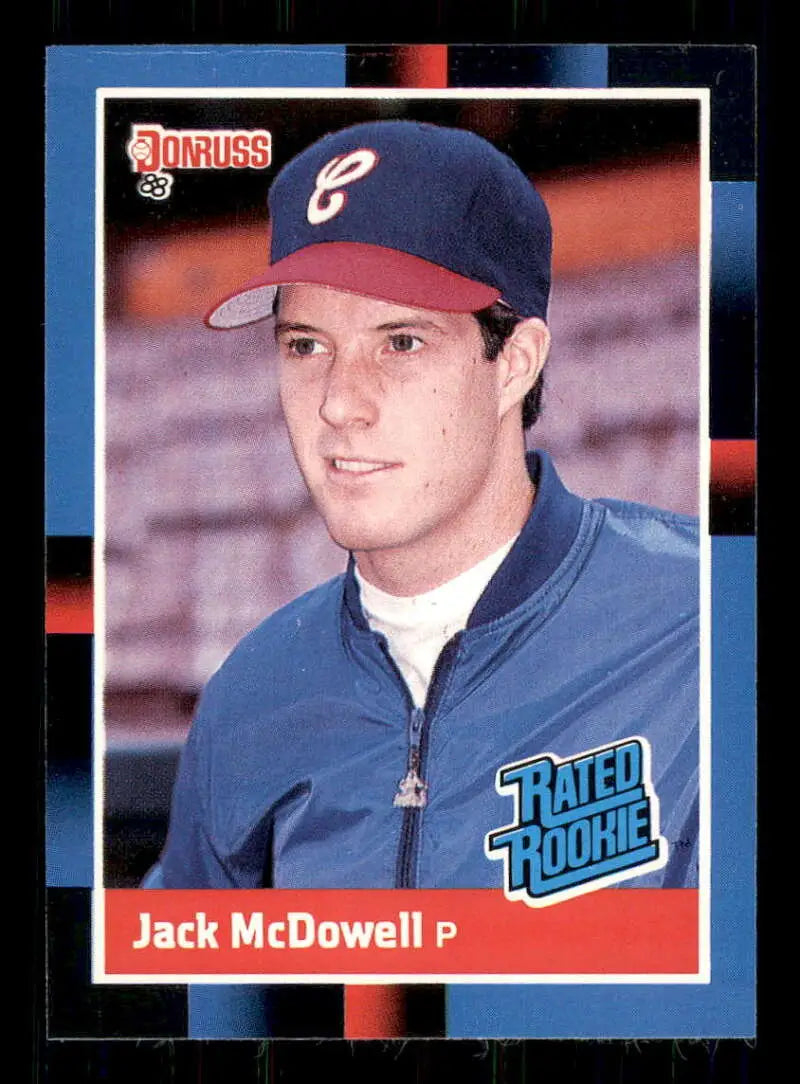 1988 Donruss #47 Jack McDowell NM-MT RC Rookie Chicago White Sox Baseball Card - Baseball Card Single