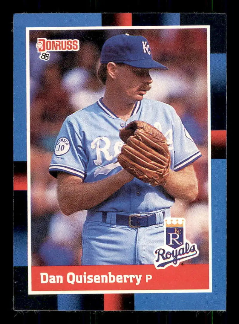 1988 Donruss #471 Dan Quisenberry NM-MT Kansas City Royals Baseball Card - Baseball Card Single