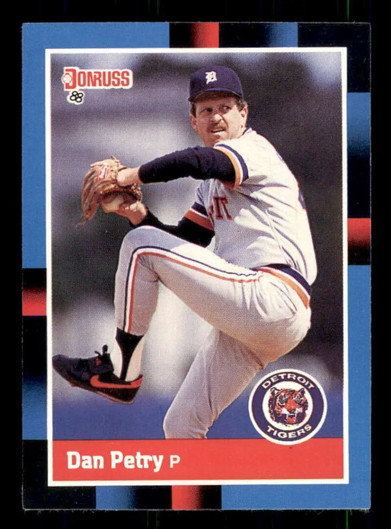 1988 Donruss #476 Dan Petry NM-MT Detroit Tigers Baseball Card - Baseball Card Single