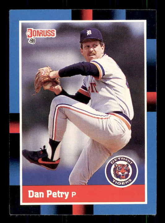 1988 Donruss #476 Dan Petry NM-MT Detroit Tigers Baseball Card - Baseball Card Single