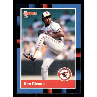 1988 Donruss #48 Ken Dixon EX Baltimore Orioles Baseball Card