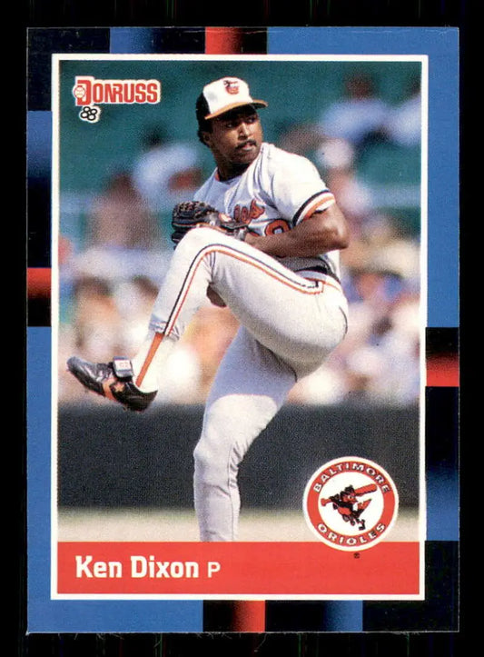 1988 Donruss #48 Ken Dixon NM-MT Baltimore Orioles Baseball Card - Baseball Card Single