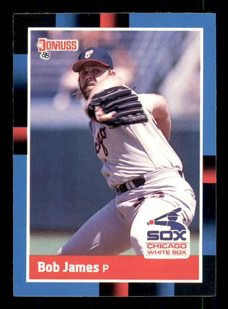 1988 Donruss #507 Bob James NM-MT Chicago White Sox Baseball Card - Baseball Card Single