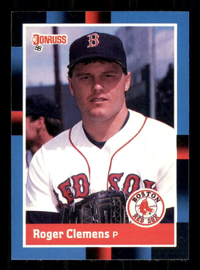 1988 Donruss #51 Roger Clemens NM-MT Boston Red Sox Baseball Card - Baseball Card Single
