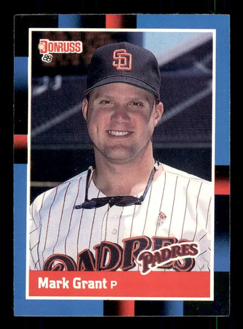 1988 Donruss #511 Mark Grant NM-MT San Diego Padres Baseball Card - Baseball Card Single
