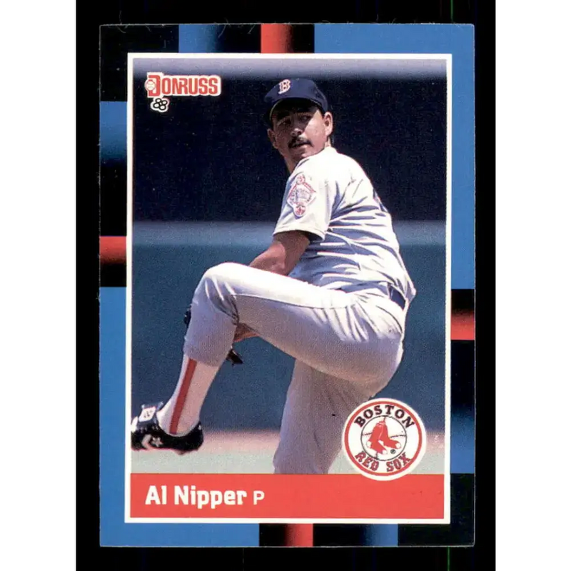 1988 Donruss #523 Al Nipper EX Boston Red Sox Baseball Card - Baseball Card Single