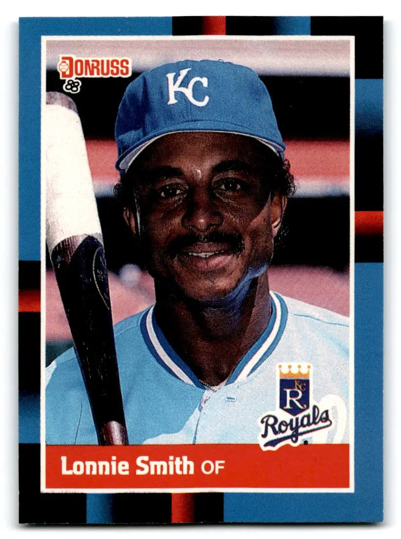 1988 Donruss #527b Lonnie Smith - Baseball Card Single