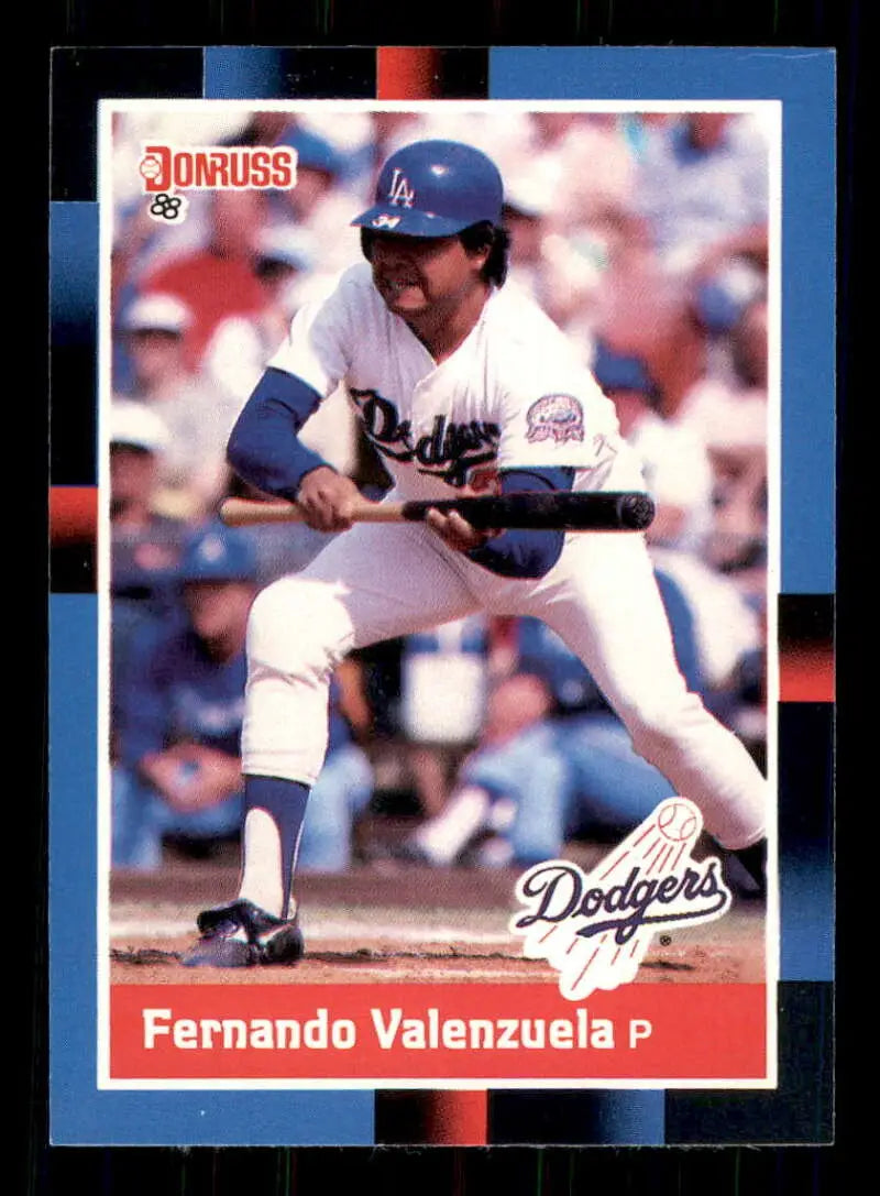 1988 Donruss #53 Fernando Valenzuela NM-MT Los Angeles Dodgers Baseball Card - Baseball Card Single