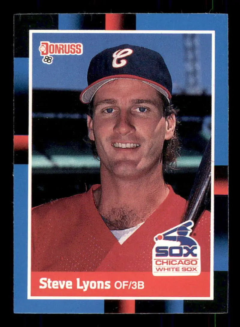 1988 Donruss #532 Steve Lyons NM-MT Chicago White Sox Baseball Card - Baseball Card Single
