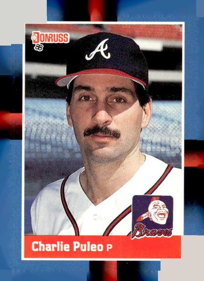 1988 Donruss Charlie Puleo baseball card #537 featuring Charlie Puleo in collectible condition