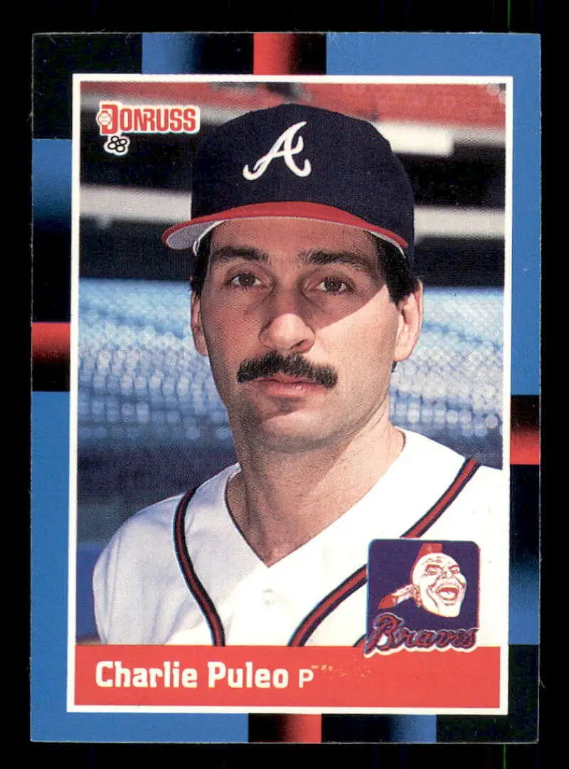 1988 Donruss #537 Charlie Puleo NM-MT Atlanta Braves Baseball Card - Baseball Card Single