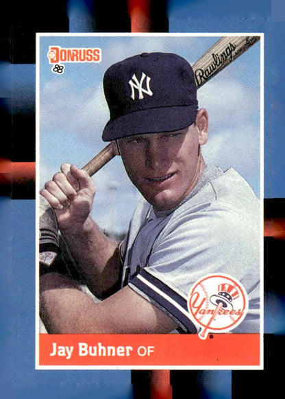 1988 Donruss Jay Buhner baseball card 545b Jay Buhner collectible in excellent condition