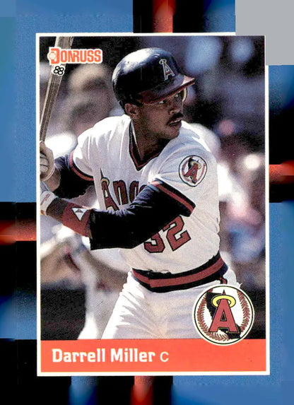 1988 Donruss baseball card featuring Darrell Miller 551b Darrell Miller collectible