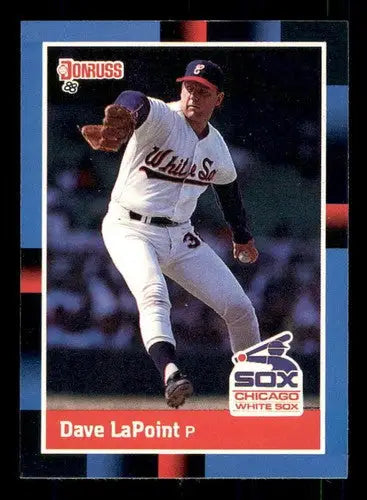 1988 Donruss #552 Dave LaPoint NM Near Mint White Sox - Baseball Card Single