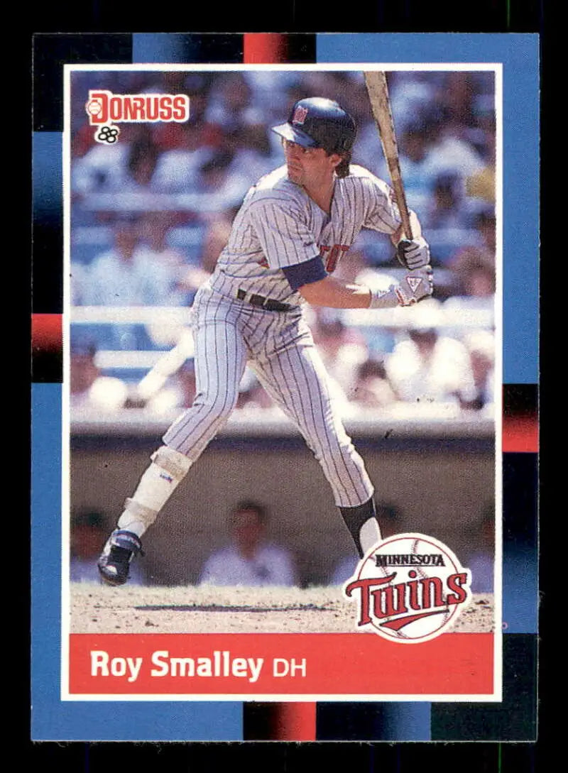 1988 Donruss #566 Roy Smalley NM-MT Minnesota Twins Baseball Card - Baseball Card Single
