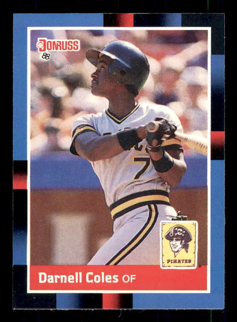 1988 Donruss #572 Darnell Coles NM-MT Pittsburgh Pirates Baseball Card - Baseball Card Single