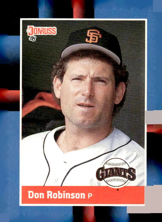 1988 Donruss baseball card of Don Robinson 573b Don Robinson collectible image