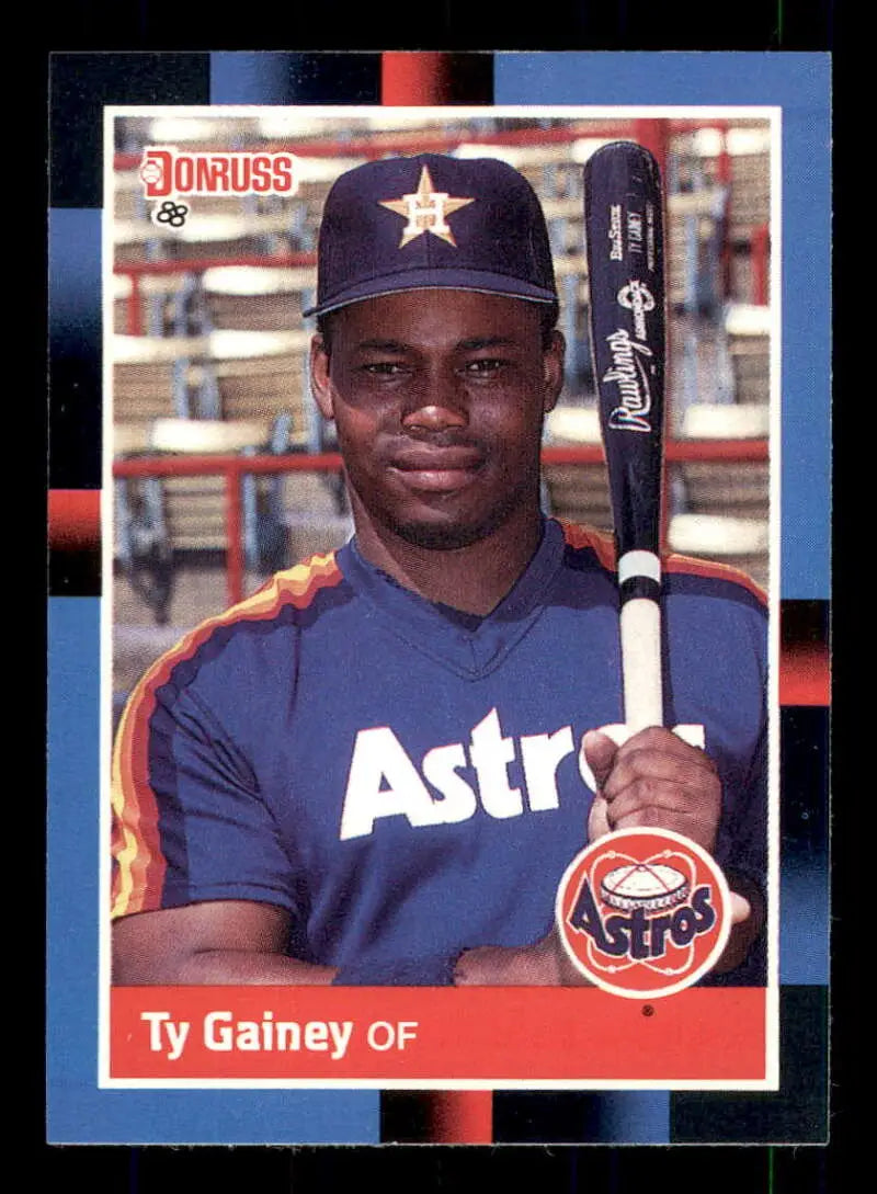 1988 Donruss #578 Ty Gainey NM-MT Houston Astros Baseball Card - Baseball Card Single