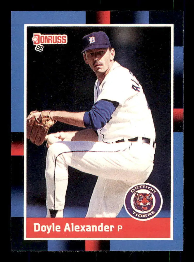 1988 Donruss #584 Doyle Alexander NM-MT Detroit Tigers Baseball Card - Baseball Card Single