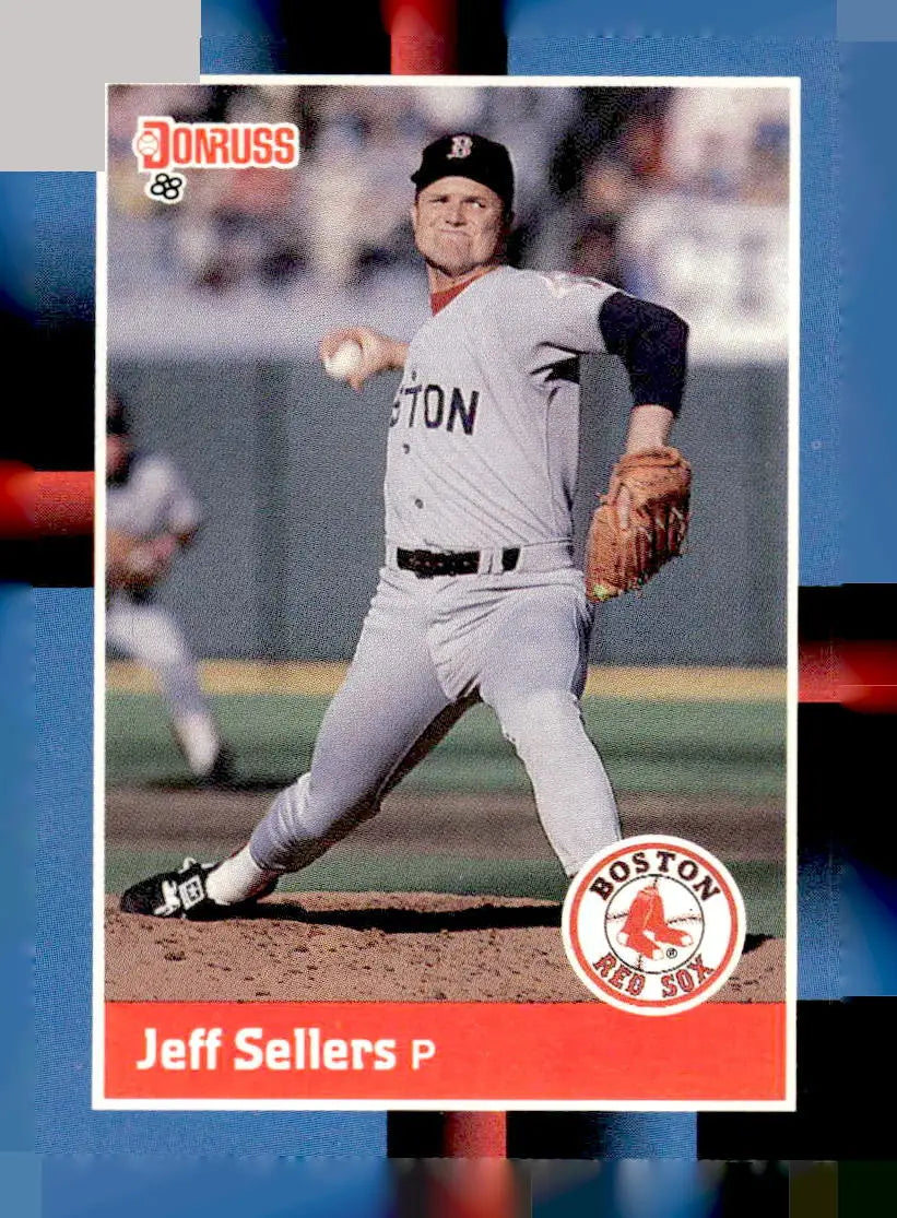 1988 Donruss Jeff Sellers baseball card 585c Jeff Sellers collectible sports card