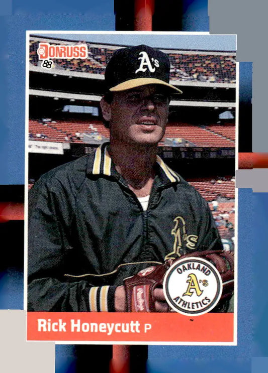 1988 Donruss Rick Honeycutt baseball card 590c Rick Honeycutt collectible sports card