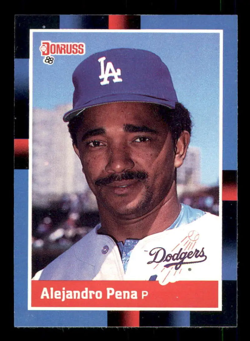 1988 Donruss #598 Alejandro Pena NM-MT Los Angeles Dodgers Baseball Card - Baseball Card Single